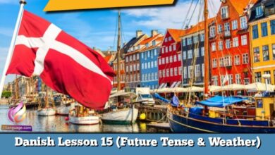 Danish Lesson 15 (Future Tense & Weather)