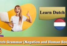 Dutch Grammar (Negation and Human Body)