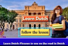 Learn Dutch-Phrases to use on the road in Dutch