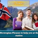 Learn Norwegian-Phrases to help you at the train station