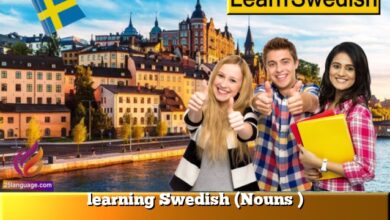 learning Swedish  (Nouns )