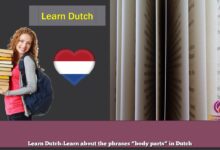 Learn Dutch-Learn about the phrases “body parts” in Dutch