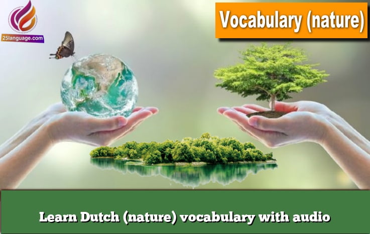 Learn Dutch (nature) vocabulary with audio