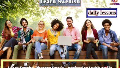 Learn Dutch – Phrases (work – profession) with audio