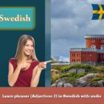 Learn phrases (Adjectives 2) in Swedish with audio