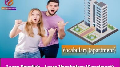 Learn Swedish – Learn Vocabulary (Apartment)