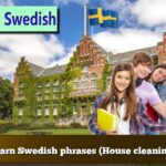 Learn Swedish phrases (House cleaning)