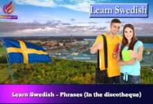 Learn Swedish – Phrases (In the discotheque)