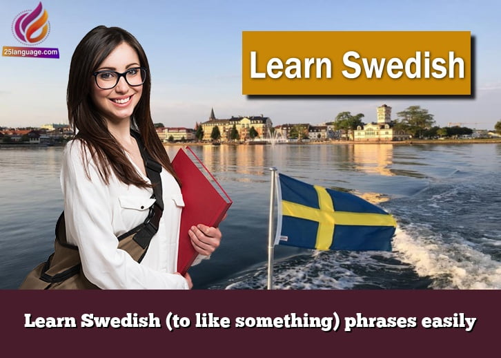 Learn Swedish (to like something) phrases easily