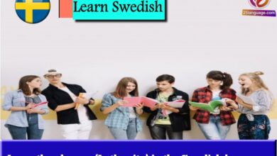 Learn the phrases (In the city) in the Swedish language