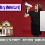 French vocabulary (Furniture) with audio