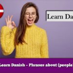 Learn Danish – Phrases about (people)