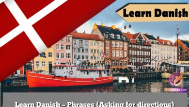 Learn Danish – Phrases (Asking for directions)