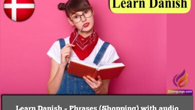 Learn Danish – Phrases (Shopping) with audio