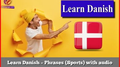 Learn Danish – Phrases (Sports) with audio