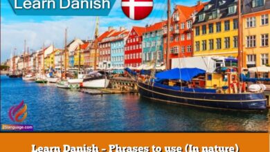 Learn Danish – Phrases to use (In nature)