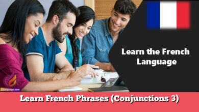 Learn French Phrases (Conjunctions 3)