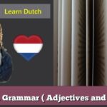 Dutch Grammar ( Adjectives and Food)