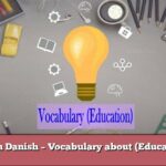 Learn Danish – Vocabulary about (Education)