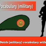 Learn Dutch (military) vocabulary with audio