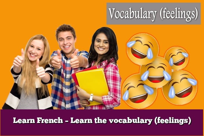 Learn French – Learn the vocabulary (feelings)