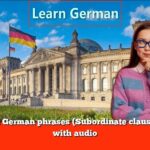 Learn German phrases (Subordinate clauses: if) with audio