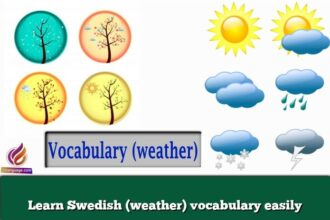 Learn Swedish (weather) vocabulary easily
