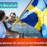 Learn the phrases (In nature) in the Swedish language