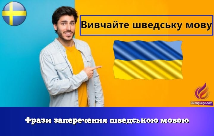 Фрази заперечення шведською мовою