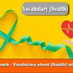Learn French – Vocabulary about (Health) with audio