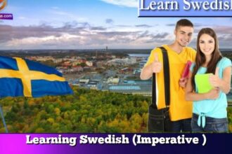 Learning Swedish  (Imperative )