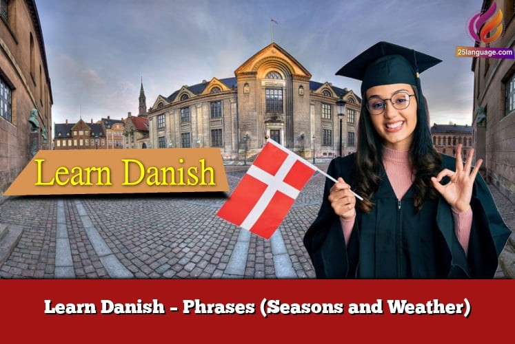 Learn Danish – Phrases (Seasons and Weather)