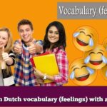 Learn Dutch vocabulary (feelings) with audio