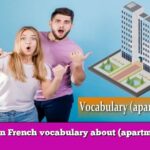 Learn French vocabulary about (apartment)