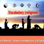 Learn Dutch – learn vocabulary (religions)