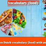 Learn Dutch vocabulary (food) with audio