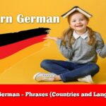 Learn German – Phrases (Countries and Languages)