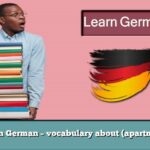 Learn German – vocabulary about (apartment)