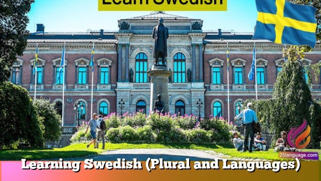 Learning Swedish (Plural and Languages)