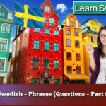 Learn Swedish – Phrases (Questions – Past tense 1)
