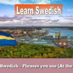 Learn Swedish – Phrases you use (At the bank)