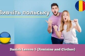 Danish Lesson 5 (Feminine and Clothes)