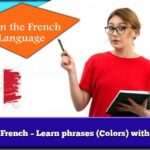 Learn French – Learn phrases (Colors) with audio