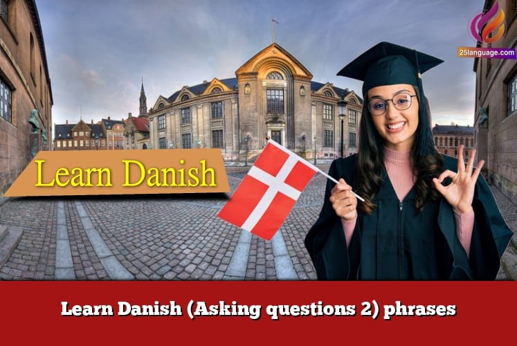 Learn Danish (Asking questions 2) phrases