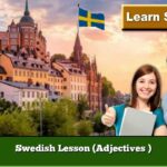 Swedish Lesson (Adjectives )