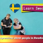 Expressions about people in Swedish