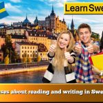 Phrases about reading and writing in Swedish