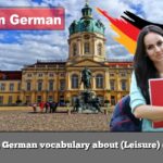 Learn German vocabulary about (Leisure) easily