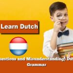 (Questions and Misunderstanding) Dutch Grammar