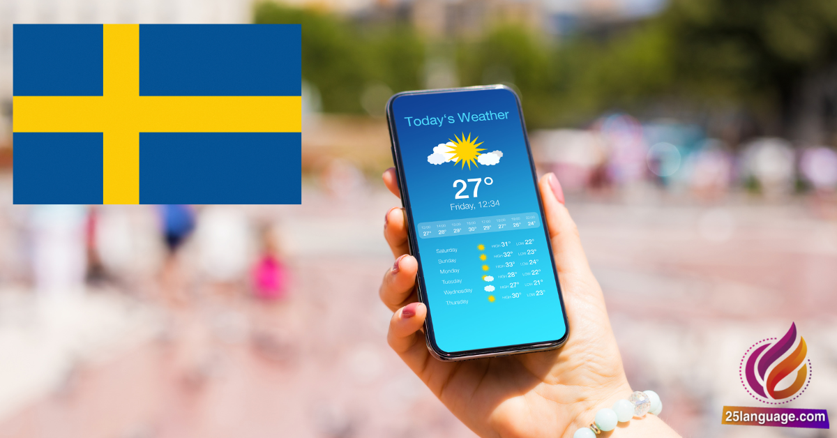 The Weather expressions in Swedish